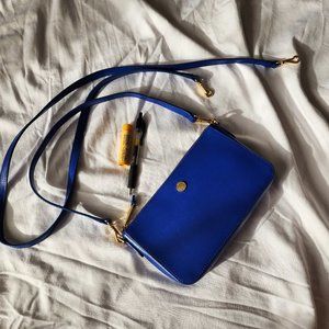 Ralph Lauren RLL Zipper Clutch with Crossbody and Shoulder Strap